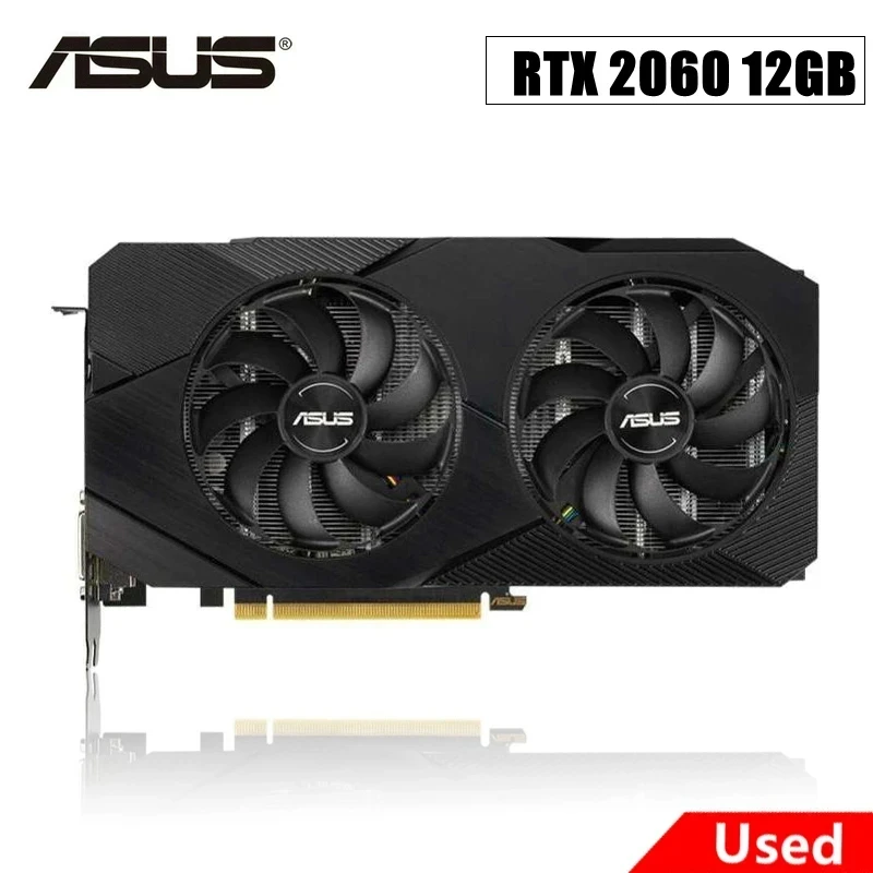 【即購入可】ASUS GEFORCE RTX 2060 12GB ジャンク Used ASUS RTX 2060 Super 6GB 8GB 12GB GDDR6 192bit Video