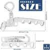 **2-Pack Foldable 5-Prong Clothes Drying Racks** 4
