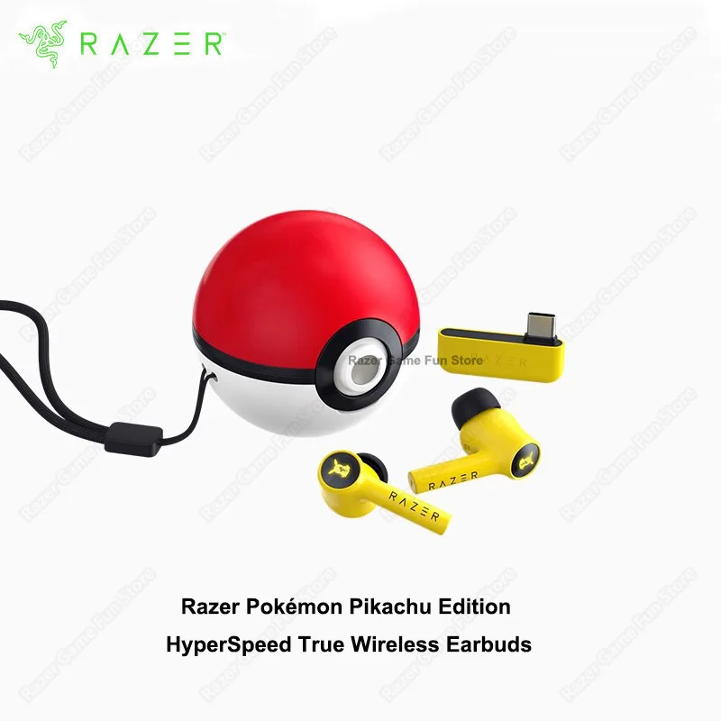 RAZER-ポケモンピカチュウヘッドセット,ハイパースピード