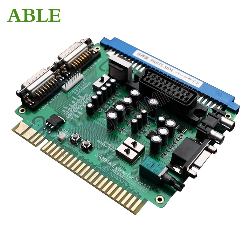 JAMMA Extractor V2.0 JAMMA CBOX Converter to DB 15P Joypad SNK Gamepad With SCART EU & RGBS Output for Any JAMMA Game Board 1 50pcs ads1115 subminiature 16 bit precision analog to digital converter adc development board module with 4 channels