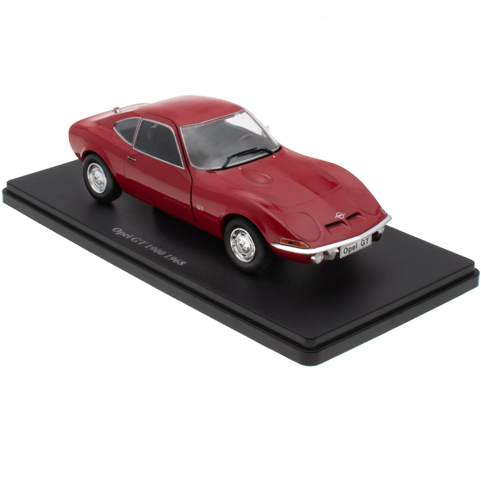 Hachette, Opel Gt 1900 1968, Scala 1:24, Miniatura Pressofusa, Collezione: Opel Sammeln Sie Die Klassiker Aus Rensselheim Senza Problemi, Realizzato D