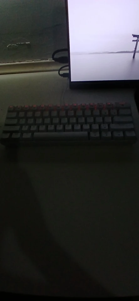 APAYADO K61 60% Wired Mechanical Keyboard RGB Backlit photo review