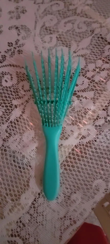 Escova Polvo Detangler para Cabelos Cacheados - Sortido - Desembarace com Facilidade e Realce a Beleza dos Seus Cachos photo review