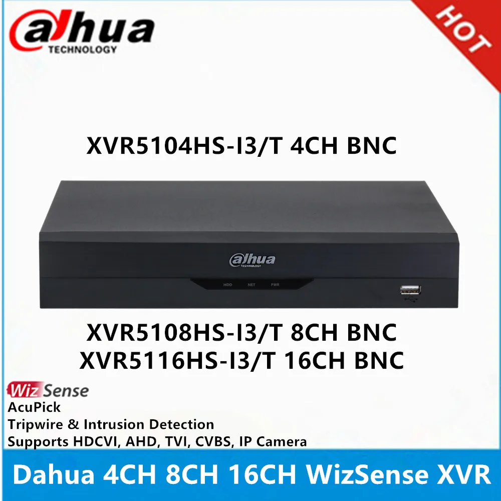 Dahua XVR5104HS-I3/T 4CH & XVR5108HS-I3/T 8CH &XVR5116HS-I3/T 16CH WizSense XVR Recorder max support 5mp hdcvi camera 1