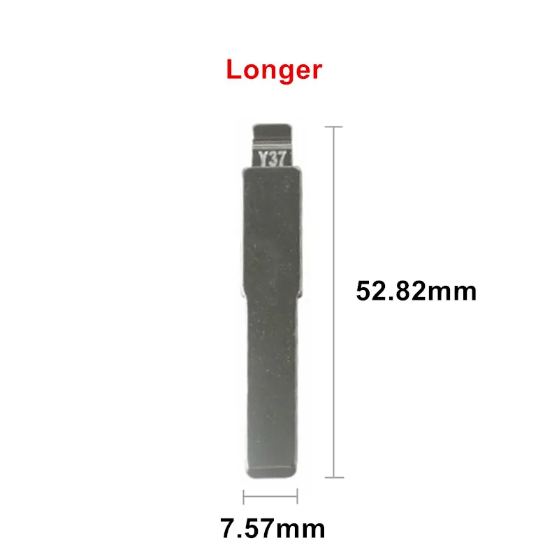 10pcs Replacement Remote Key Blade for Fiat Punto Ducato Stilo Panda Idea