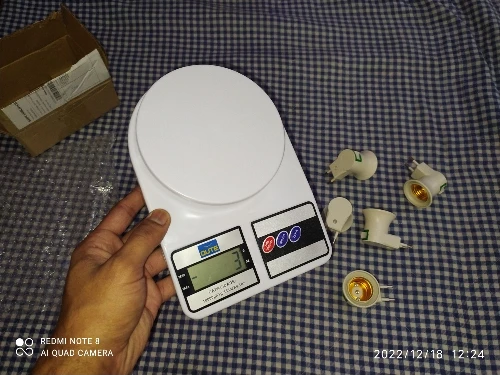 Balança Digital 10kg Alta Precisão para Dieta e Nutrição photo review