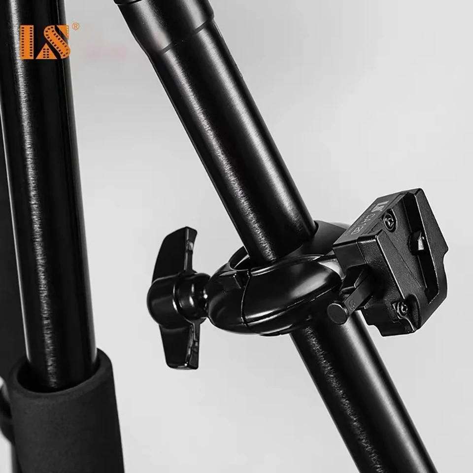 LS CA119/CA120/CA121 Light Stand Tube Clamp Light Stand Clamp to Secure V-mount Battery SLR Monitor