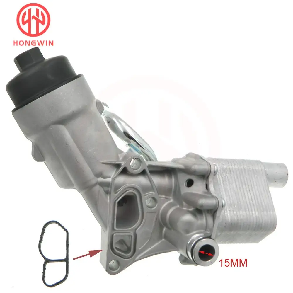 New Oil Cooler Filter Housing Assembly 55566784 88179-914001 55568539 For Vauxhall Astra J Adam Corsa D E Mokka Insignia Cascada oil cooler kit