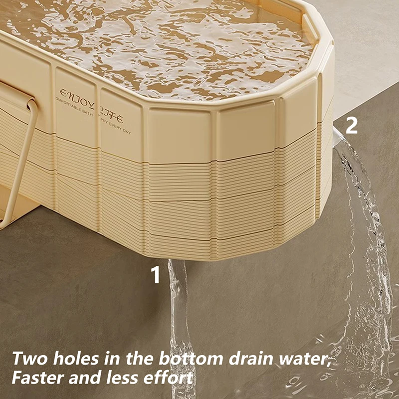 Full body bath tub with lid option