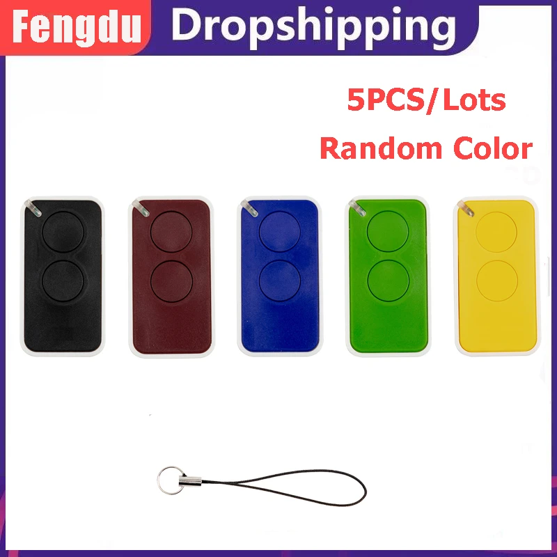 Gate Remote Control 5PCS 433 mhz Remote Control 2 Buttons Electric Gate