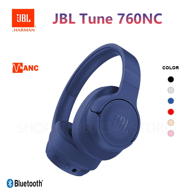 JBL Tune 760NC ワイヤレスヘッドフォン ブルー Buy JBL Tune 760NC