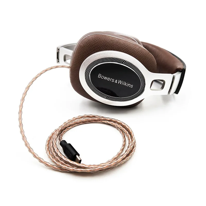 6N USBC TYPEC Audio Cable For B&W Bowers & Wilkins P9 Signature headphones
