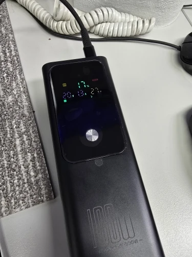 QOOVI PD 100W Power Bank 20000mAh External Battery Capacity Fast Charging Portable Charger Powerbank photo review