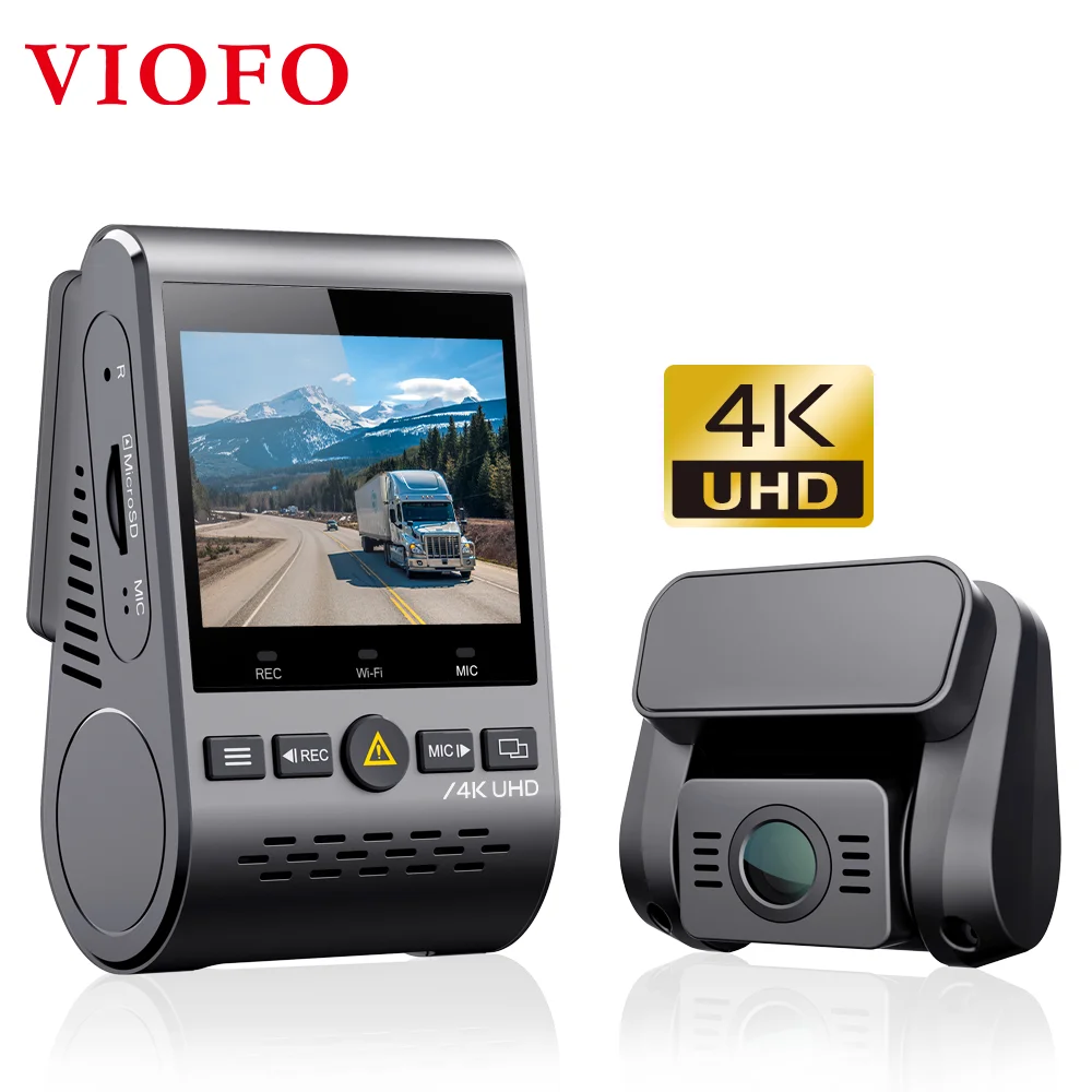 VIOFOA129ProDuo4KDualDashCamconWIFIGPSCarCamera247