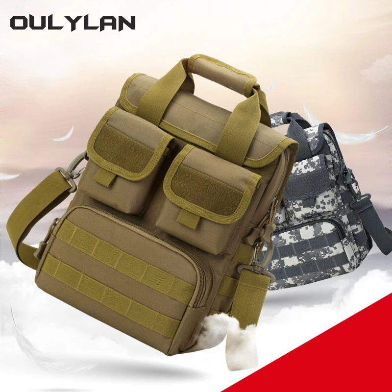 

Военная дорожная сумка OULYLAN, уличный рюкзак для кемпинга, водонепроницаемая сумка, мужской инструмент, вместительная велосипедная сумка