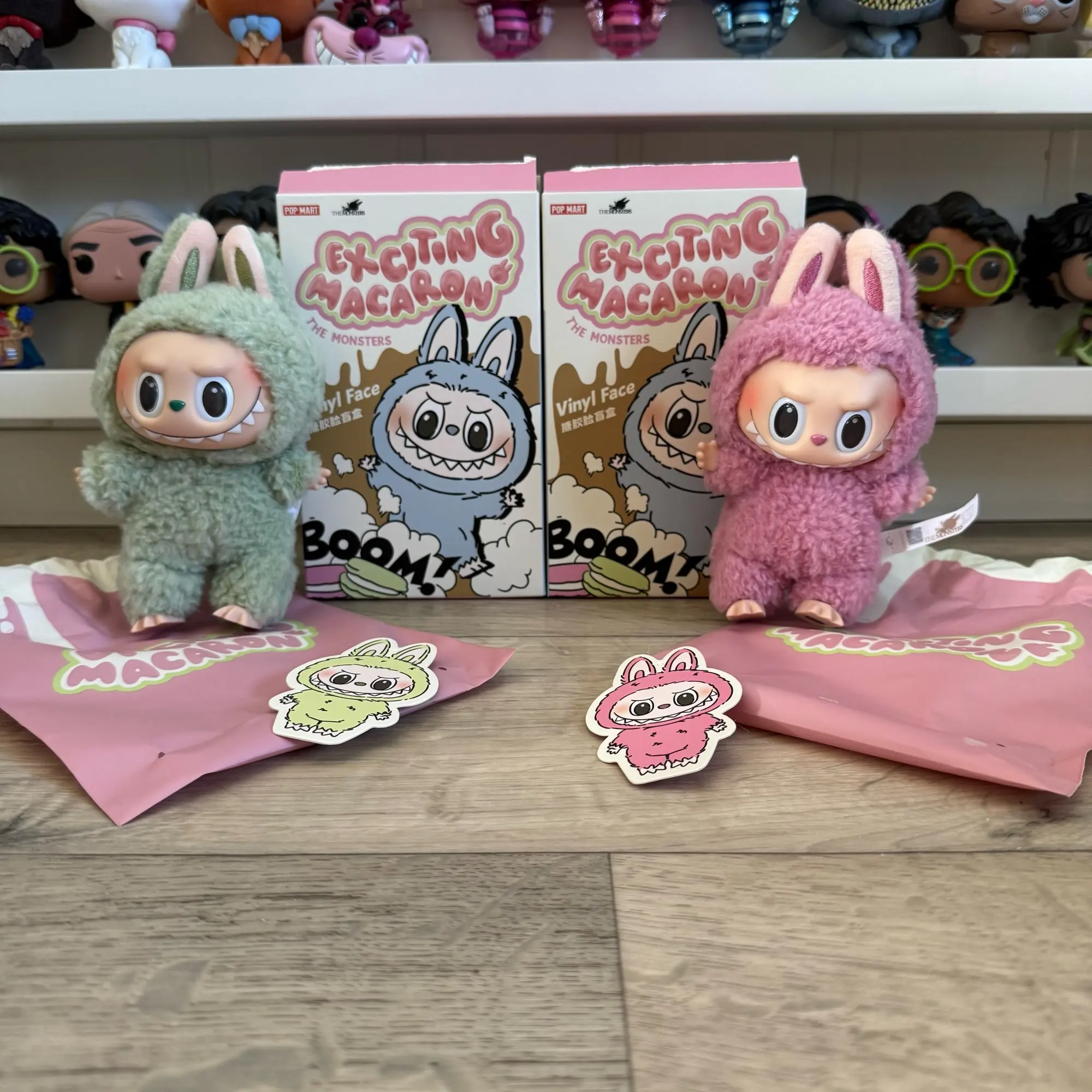 EU Exclusive】POP MART THE MONSTERS - Exciting Macaron Vinyl Face