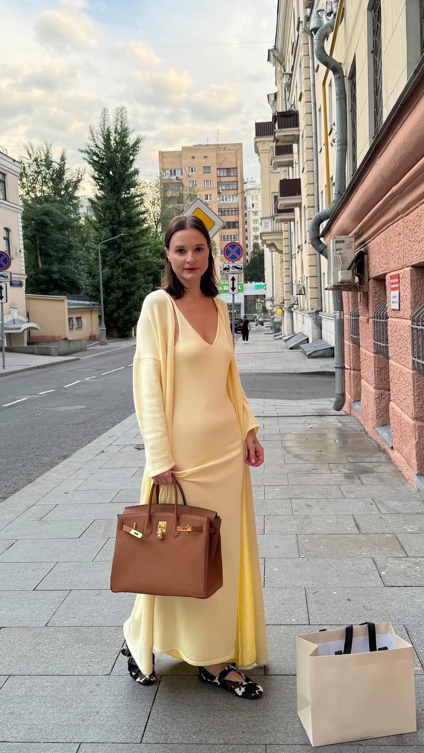 Elegant 3-Piece Women's Dress & Cardigan Set for Any Occasion photo review