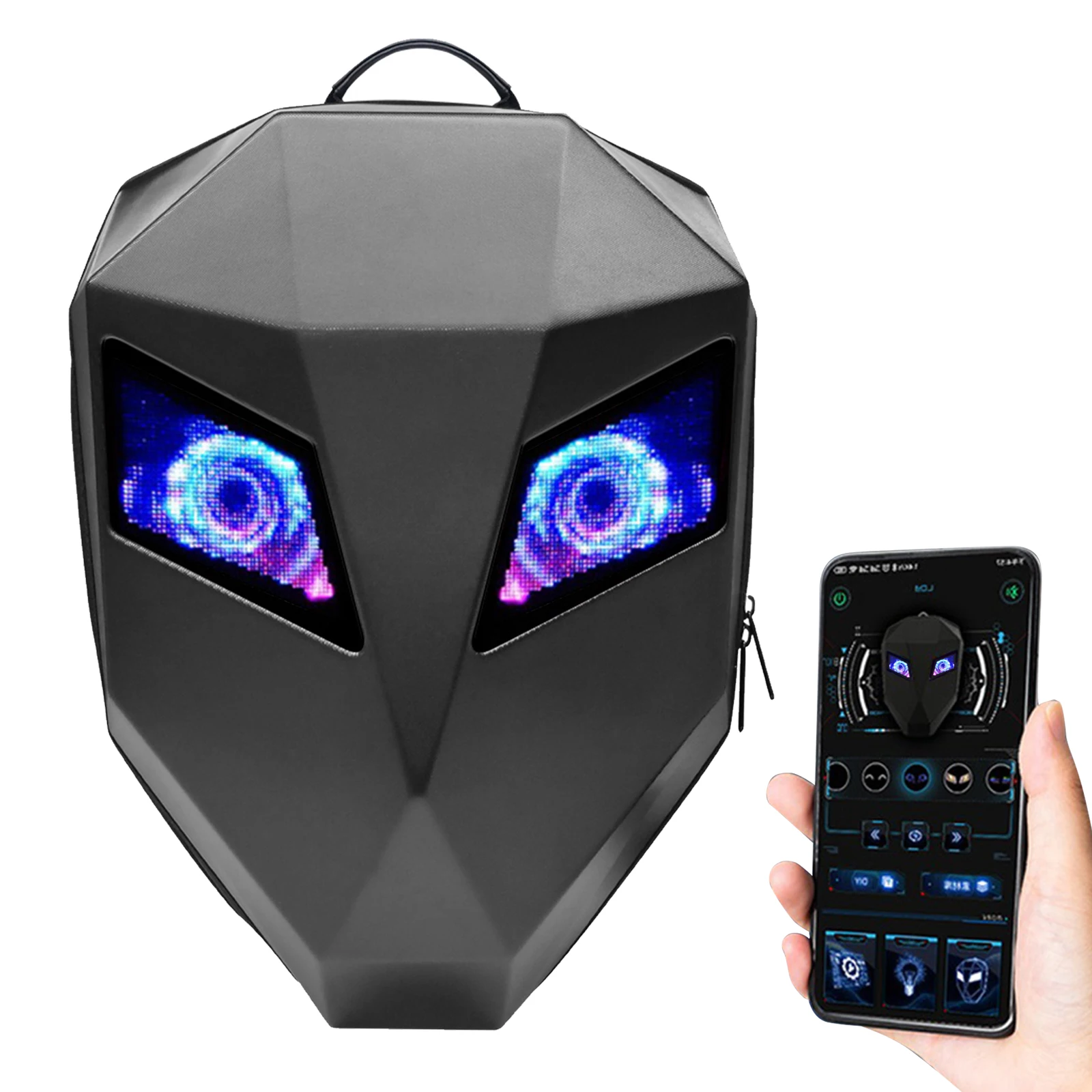 LED batoh pripravený na cestovanie