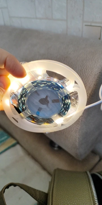 DC5V USB LED Strip 2835 Dimmable Touch Switch Backlight TV Light photo review