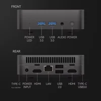 Mini PC 2026 Windows 11 Intel Core i9 8950HK Intel Core i3 6100U 16 Go DDR4 1 To 2 To SSD Ordinateur de jeu WIFI6 BT5.2 PC de bureau portable Gamer 6