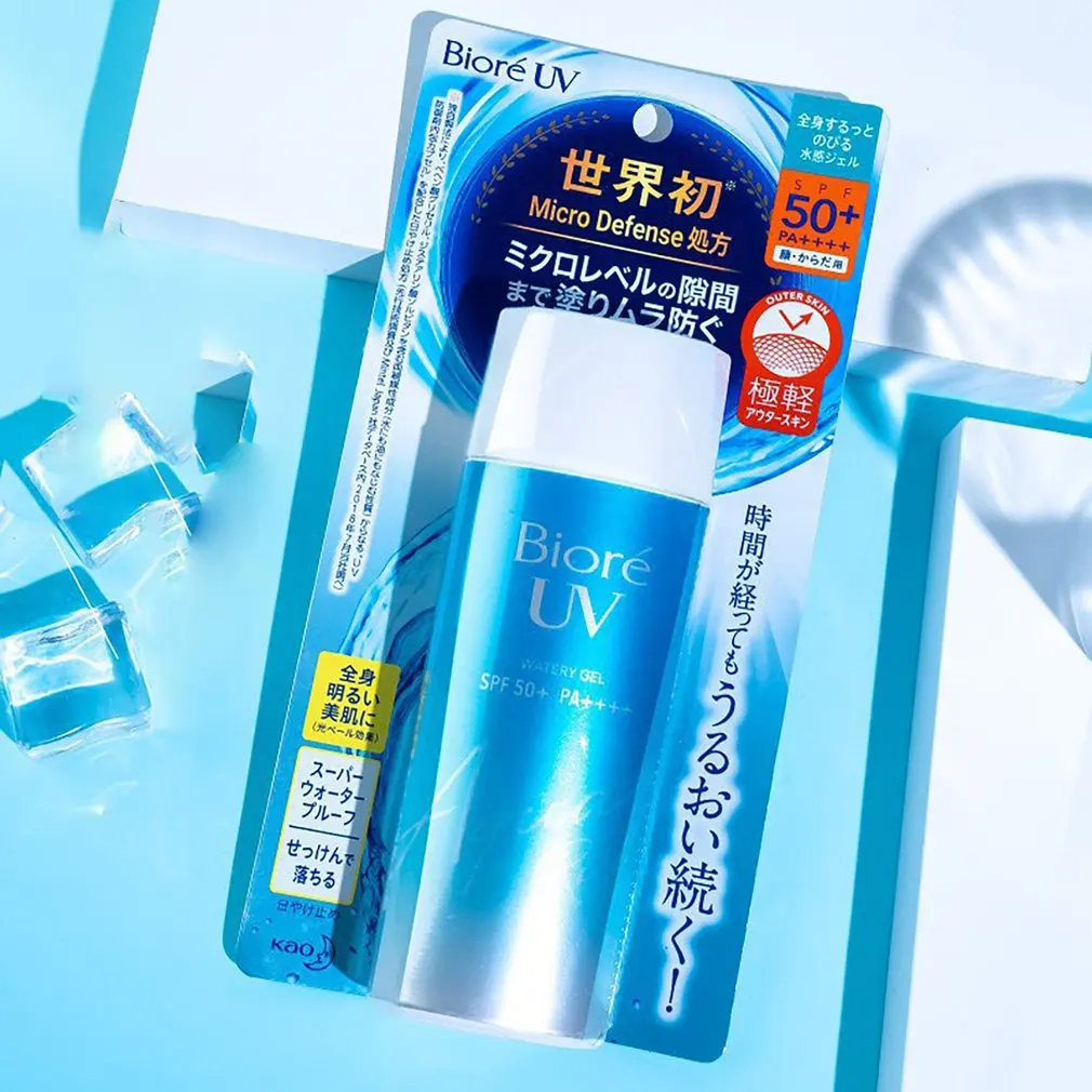 Sunscreen Cream Spf50 Gel Isolation Lotion For Men And Women Moisturizing Whitening Waterproof Refreshing Water