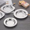 Stainless Steel Ashtray Metal Cigarette Ash Tray Promotion Gift 2
