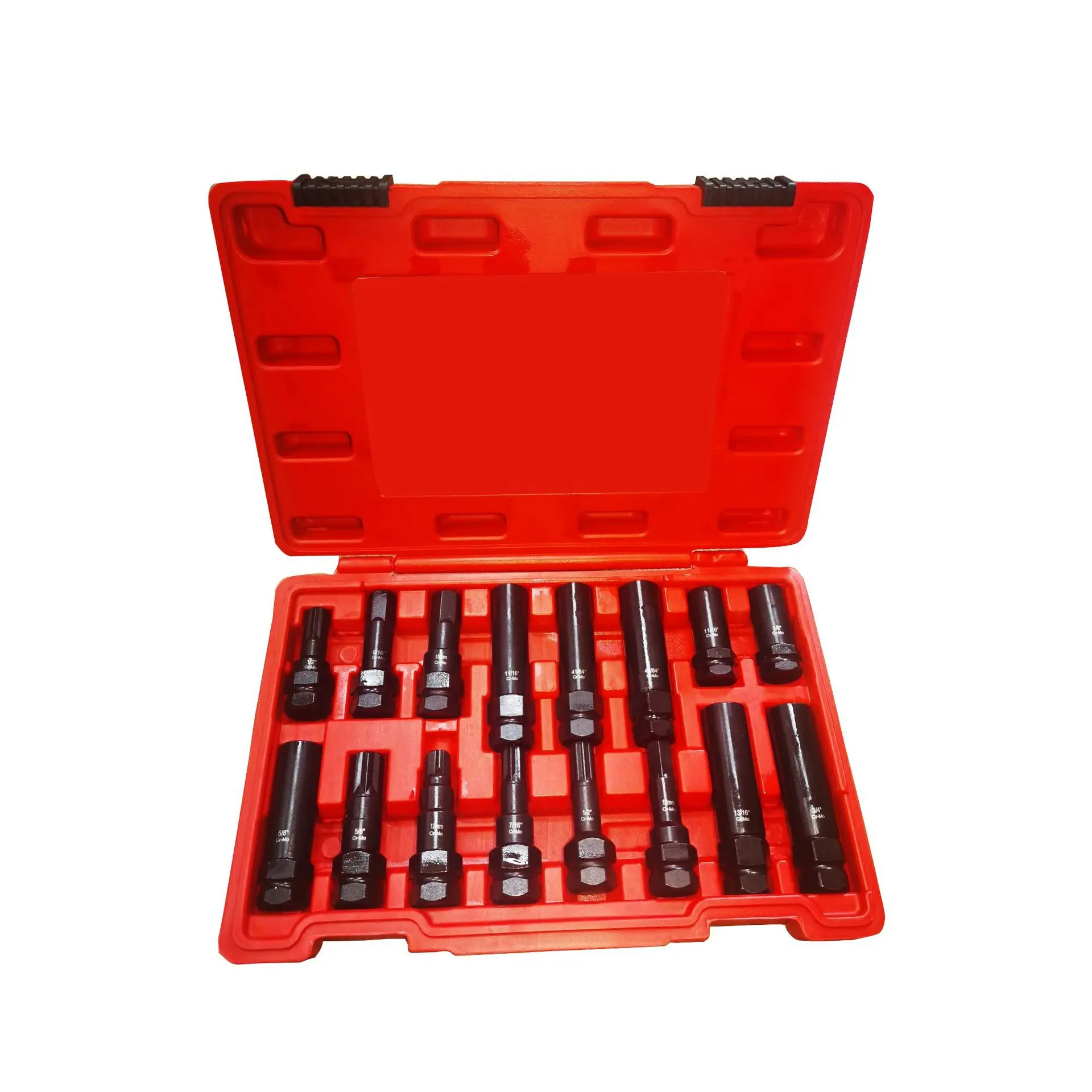 Tire Anti theft Nut Removal Tool 16pcs Set of Tire Nut Tools Car Tire Anti-theft Nut Sockets