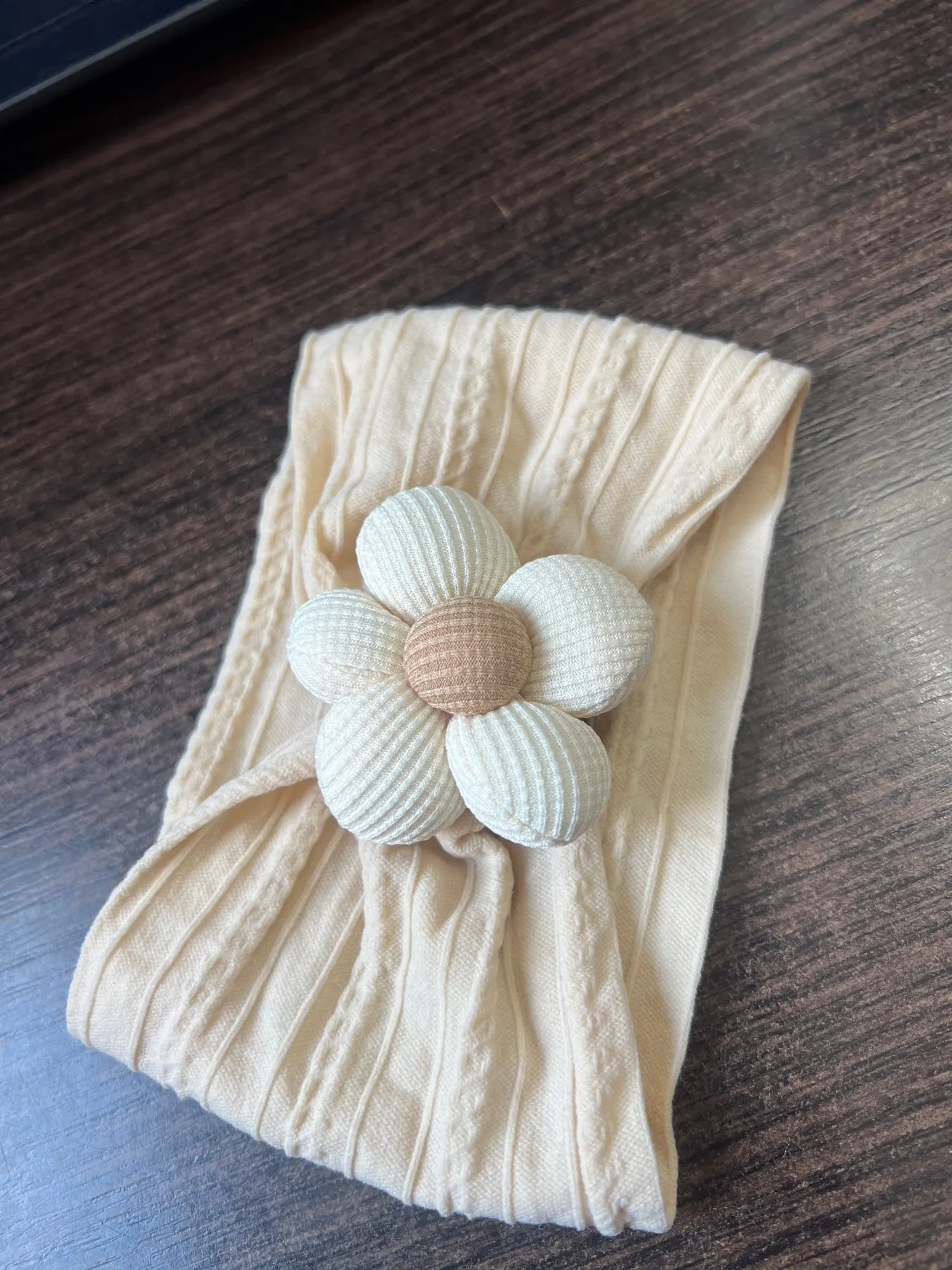 Cute Floral Nylon Baby Headband photo review