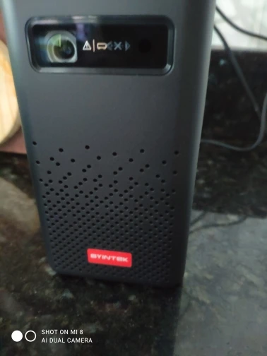 Portable Home Theater Mini 3D Projector 4K Display photo review