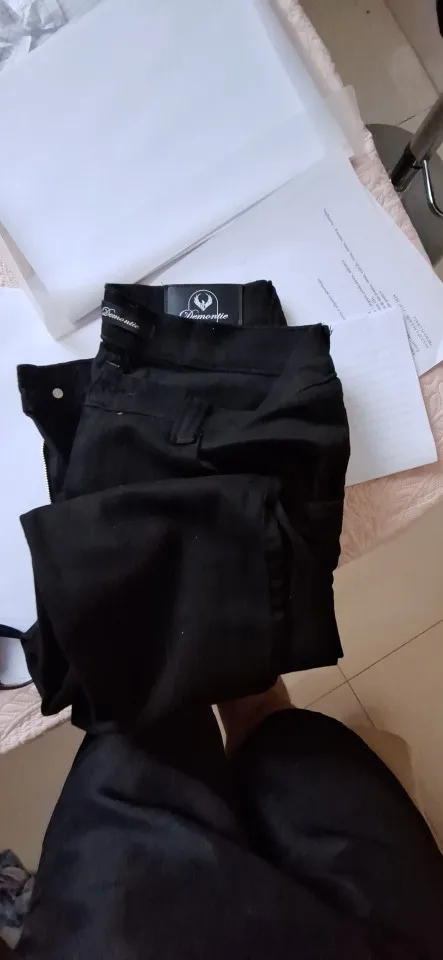 Calça Sarja Super Skinny Preta photo review