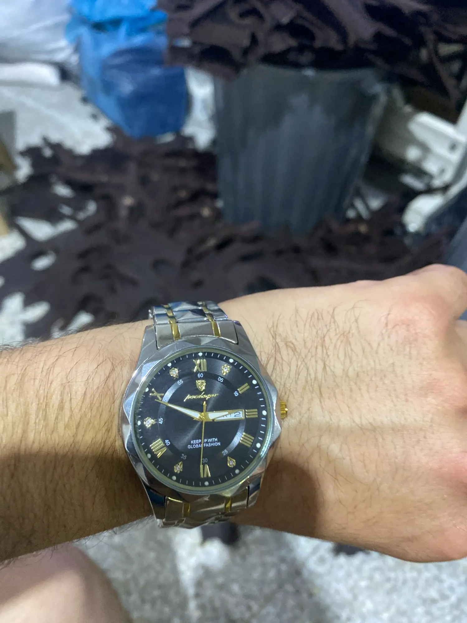 POEDAGAR Luxury Man Wristwatch photo review