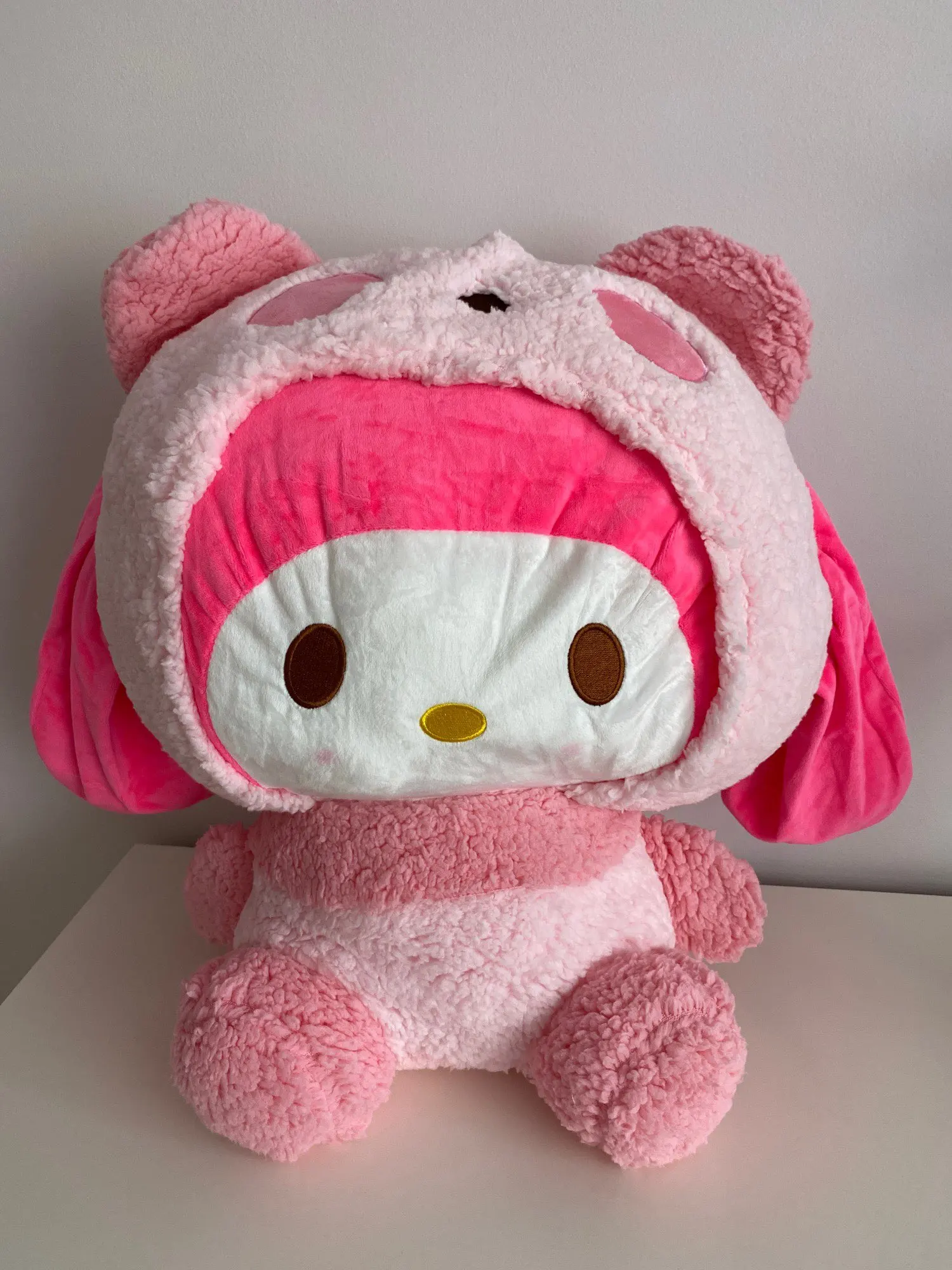 Kuromi My Melody Plush Lovely Seat Cushion Stitch Sitting Cushion for