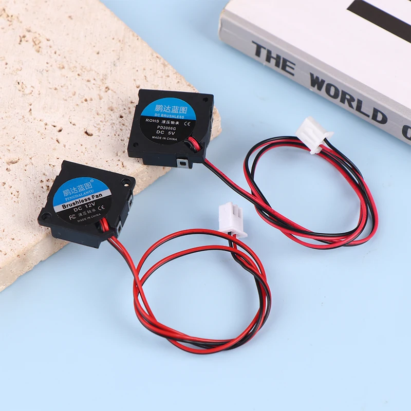 

Ультратонкий мини-вентилятор для ноутбука, вентилятор, вентилятор для увлажнителя, вентилятор для индукционной плиты, 2006, 5 В, 12 В, 2 см, 20 мм, 20x20x6 мм, 1 шт.