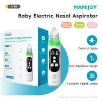 MAMIJOY  Electric Baby Nose Cleaner Silicone Adjustable Suction Electric Child Nasal Aspirator Convenient Low Noise For Newborns