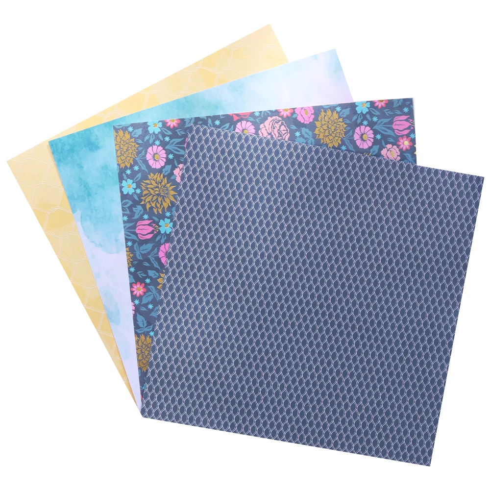Creative Path Holiday Theme 12x12 Zoll Scrapbooking-Papier mit Blumenmuster, Scrapbook, dekoratives Hintergrundmaterial, Papier 30x30 cm – Detail 7