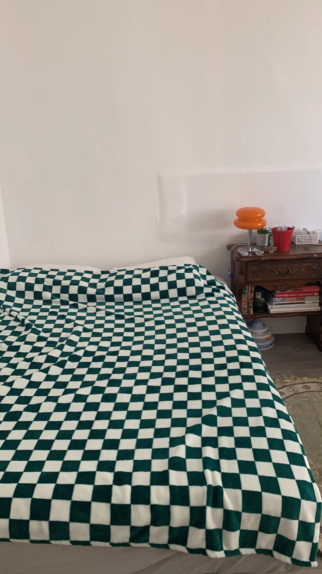 Nordic Checkerboard Blanket, customer photo