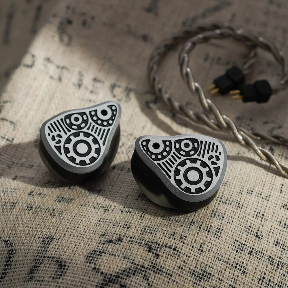 HiFiGo Binary Dynaquattro 4 Dynamic Driver IEMs 3 Specialized DD+1 Passive Diaphragm In-Ear Earphones with 3.5mm+4.4mm Plugs 4