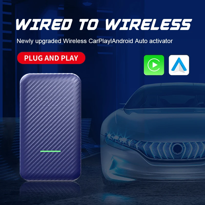 Apple Carplay Android Auto Wireless Adapter Carplay Mini Box Android Auto Dongle Per Benz Audi Mazda Kia Toyota Vw Car Ai Box