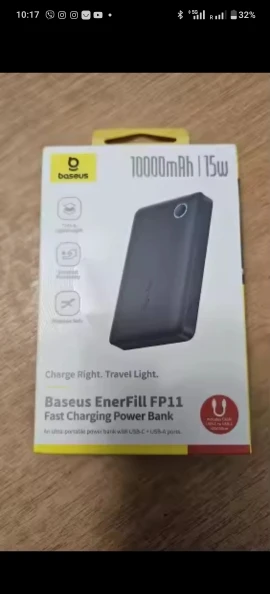 Baseus 22.5W Power Bank 10000mAh Portable Charger photo review