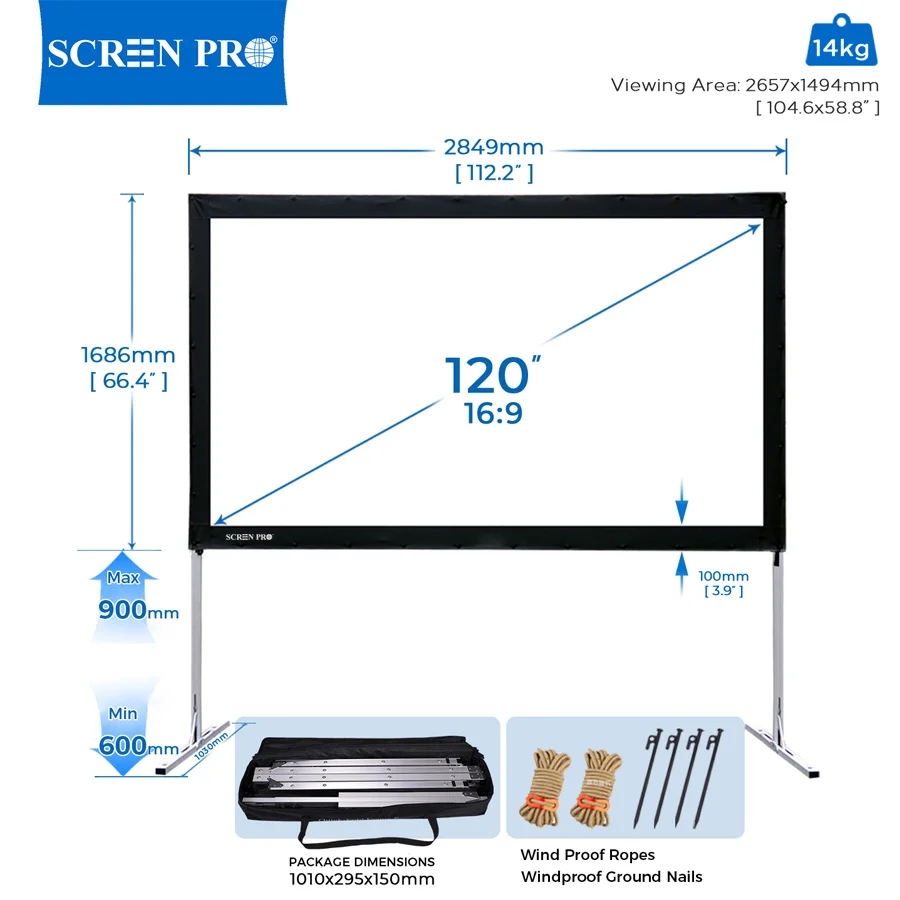 120 Front Projection