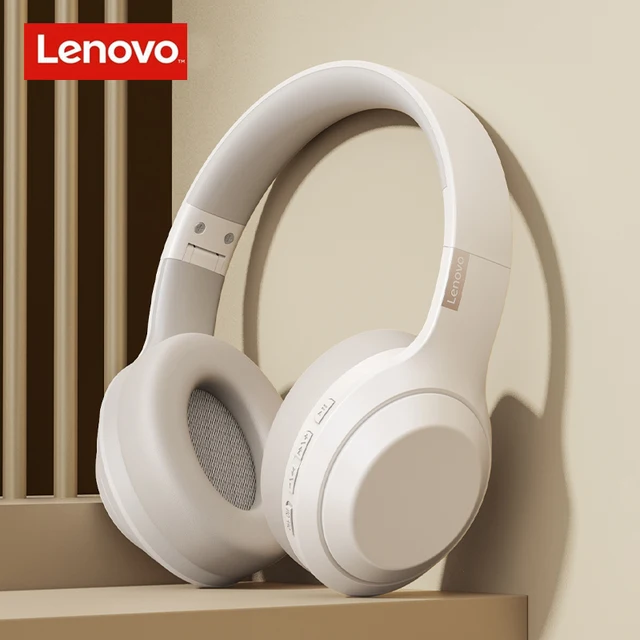 Lenovo Thinkplus TH10 Stereo wireless Headphones cb5feb1b7314637725a2e7: TH10 Black|TH10 Champagne Beige|TH10 Pink|TH10 White