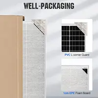 Module solaire monocristallin ECO-WORTHY, panneau solaire 170 W, 12 V, idéal pour la charge de batteries 12 V pour caravanes, jardins, camping-cars, bateaux et toits de maisons 8