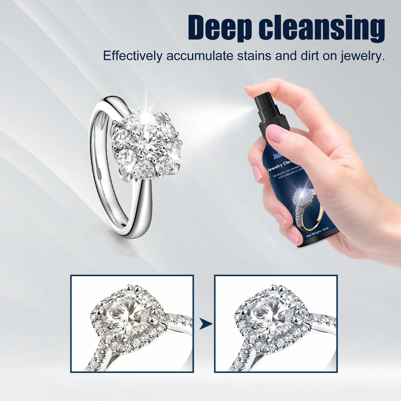 Gold Silver Jewelry Cleaner Restoring Original Luster