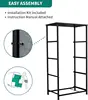 4 - Drawer Fabric Storage Tower. Organizer Unit for Bedroom, Living Room, Hallway, Closets. Features Sturdy Steel Frame 6