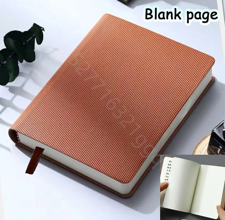 Notebooks A6 360P Lined/Blank Page Diary Planner Journal Notepad Stationery  For Office School Supplies Bullet Sketch Agenda 2024 - AliExpress