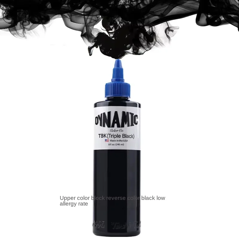 Dynami Ink 240 ml Tattoo Ink Professional Tattoo Pigment with Box 3 Colors Body Art Kit Professional Cosmetic
