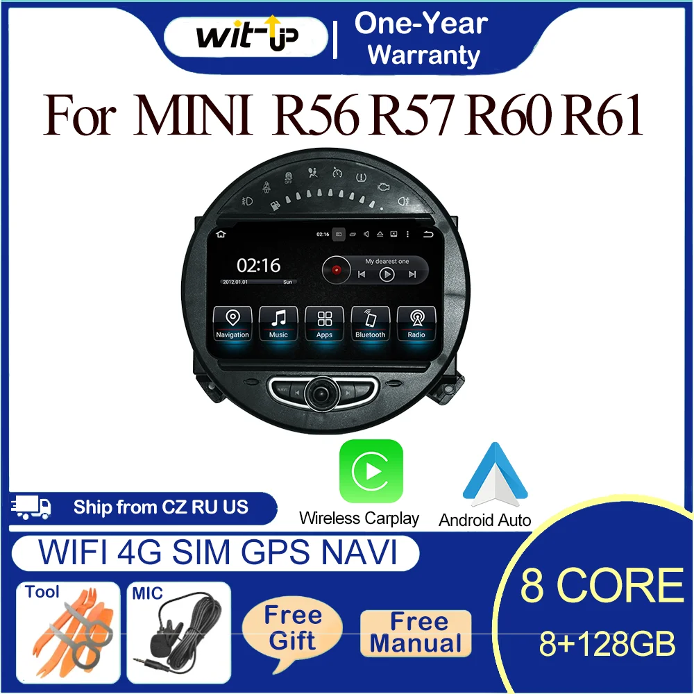 Android 11 car smart system car screen car video players CarPlay for 2