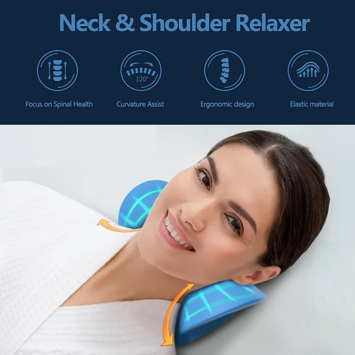 Ergonomic Cervical Neck Support Pillow 5
