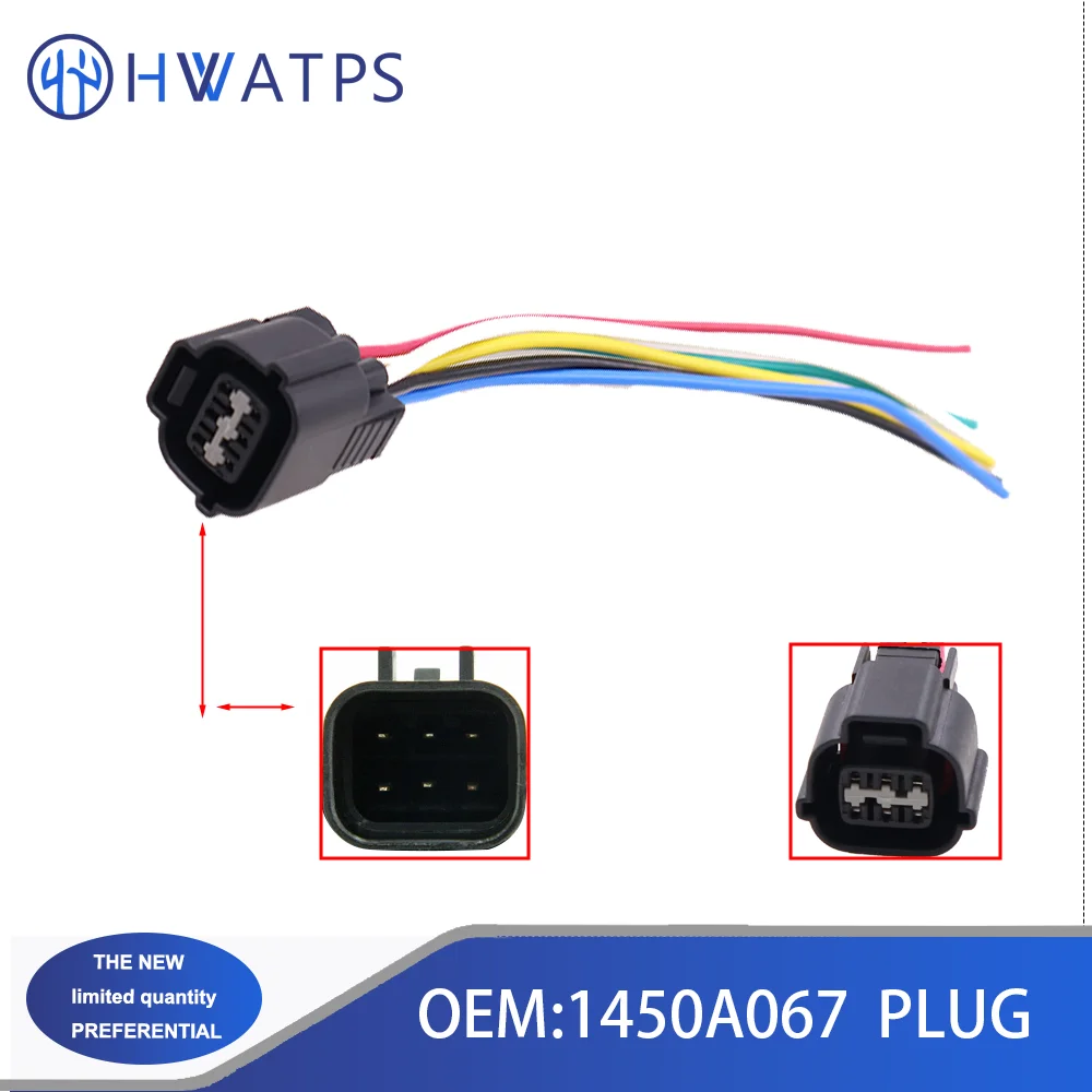 1450A067 MD628274 MD628316 Car Accsesories Клапан холостого ходу + plug for MITSUBISHI PAJERO MINI VR F5 H58A SERVO KIT