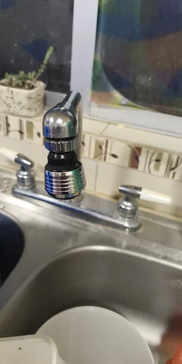 1pcs Faucet Nozzle 360 Degree Rotation Filter Extension Tube Shower Water Saving Tap Head Nozzle Universal Kitchen Accessories photo review